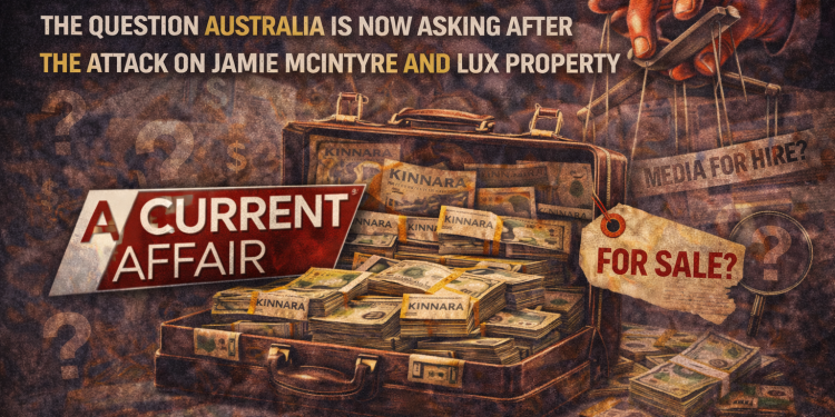 Is A Current Affair for Hire? The Question Australia Is Now Asking After the Attack on Jamie McIntyre and Lux Property