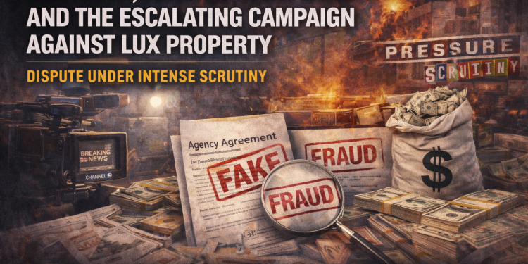 Kinnara, Adrian Campbell, and the Escalating Campaign Against Lux Property: A Dispute Now Under Intense Scrutiny