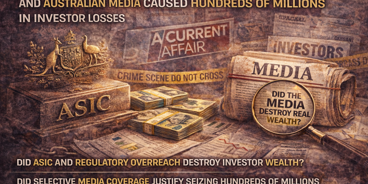 Industry and Legal Experts Question Whether ASIC and Australian Media Caused Hundreds of Millions in Investor Losses