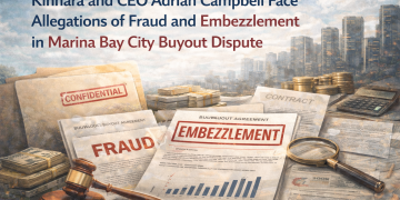 Kinnara and CEO Adrian Campbell Face Allegations of Fraud and Embezzlement in Marina Bay City Buyout Dispute
